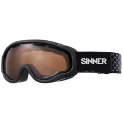Masque De Ski Sinner Unisex Fierce Matte Black -> Equipementaventure