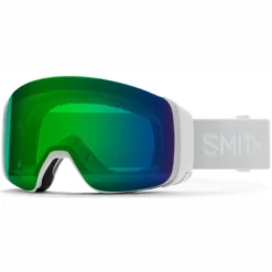 Masque De Ski Smith Unisex 4D Mag Chromapop Everyday Green Mirror White Vapor 22