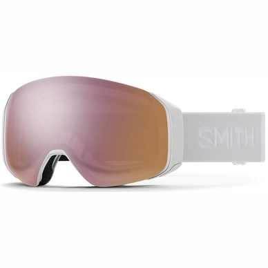 Masque De Ski Smith Unisex 4D Chromapop Photochromic Rose Flash White Vapor 22