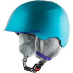 Casque De Ski Alpina Junior Maroi Jr Turquoise Matt