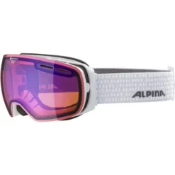 Masque De Ski Alpina Granby White / QHM Blue
