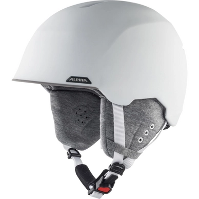 Casque De Ski Alpina Albona White Matt