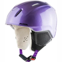 Casque De Ski Alpina Girls Carat Lx Flip Flop Purple