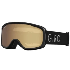 Masque De Ski Giro Moxie Black Core Light Amber Gold