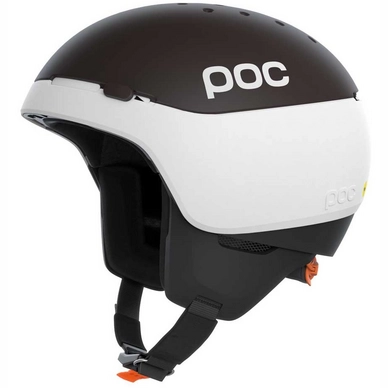 Casque De Ski POC Meninx RS MIPS Hydrogen White/Axinite Brown Matt