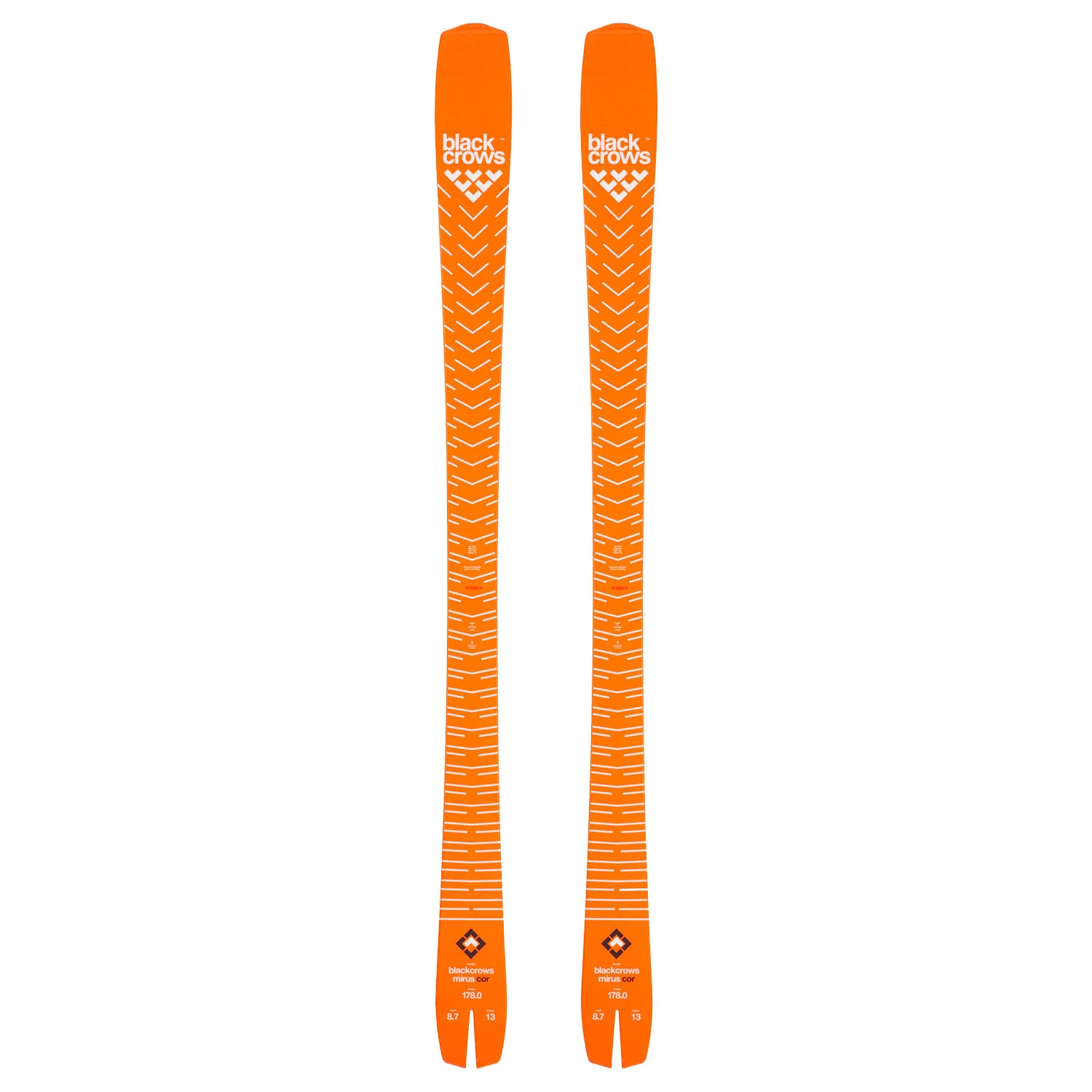 Skis Seul ( Sans Fixations ) Black Crows Mirus Cor Orange Homme