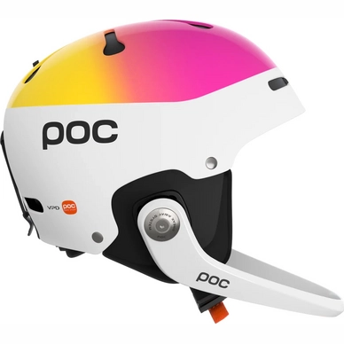 Casque De Ski POC Unisexe Artic SL MIPS Speedy Gradient Fluorescent Pink/Aventurine Yellow – Image 3