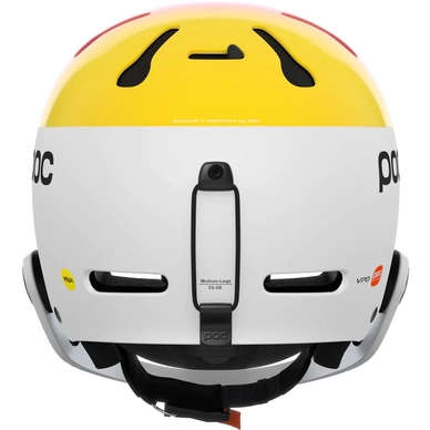 Casque De Ski POC Unisexe Artic SL MIPS Speedy Gradient Fluorescent Pink/Aventurine Yellow – Image 4