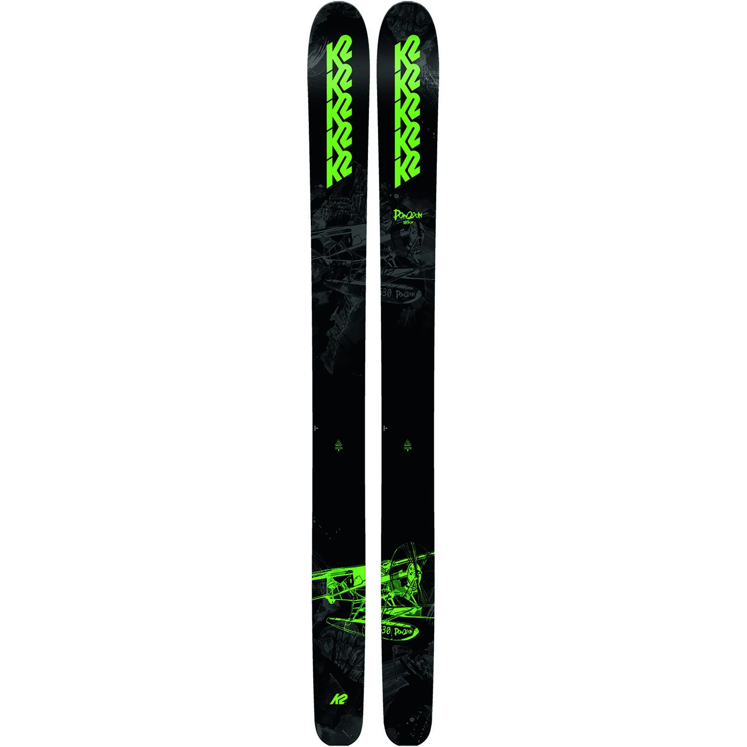 Skis Seul (Sans Fixation) K2 PON200N – Image 2