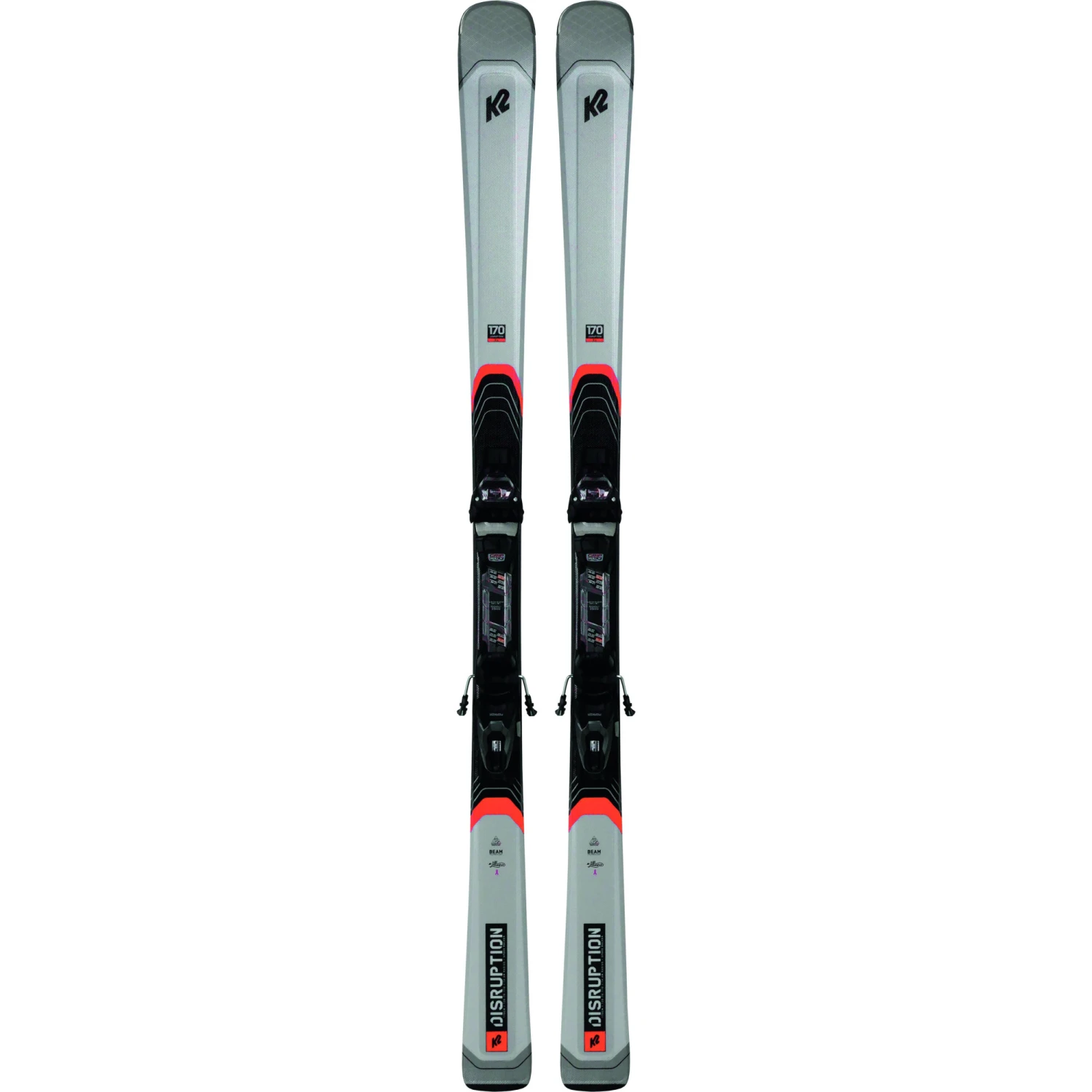 Pack Ski K2 Disruption Rx Alliance + Fixations Er3 10 Compact Quikclik Black-Anth Set Femme
