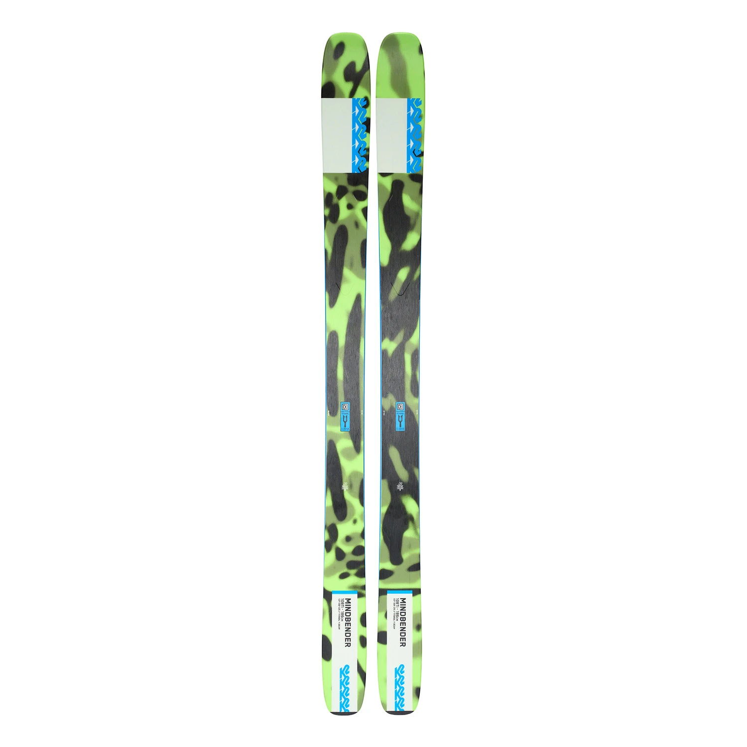 Ski Seul (Sans Fixations) K2 Mindbender 108ti Vert Homme