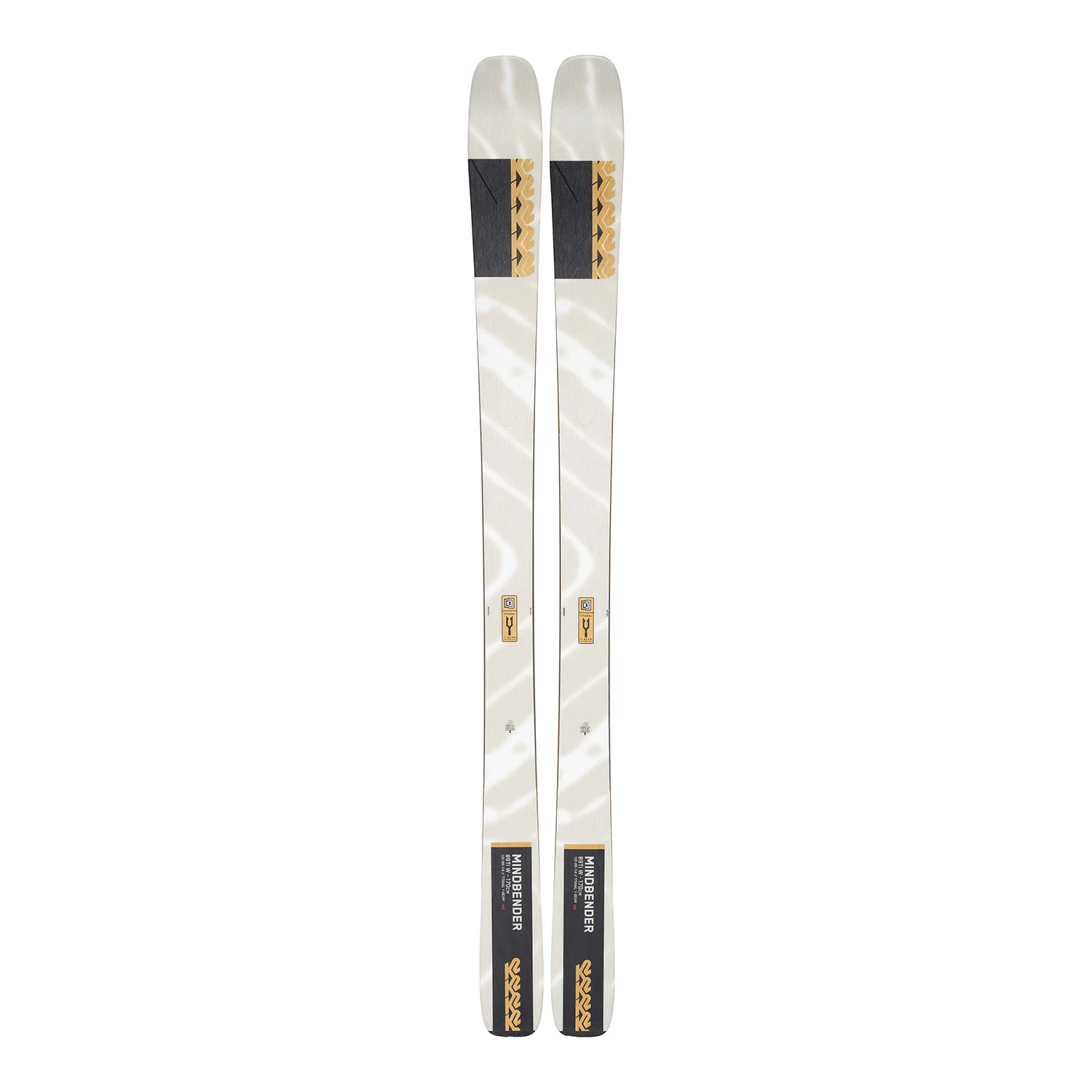 Ski Seul (Sans Fixations) K2 Mindbender 89ti W Blanc Femme