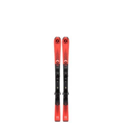 Pack De Ski Volkl Jr Racetiger Red Vmot + Fixations 7.0 Vmot Jr R Rouge Garçon