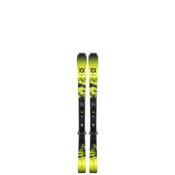 Pack De Ski Volkl Deacon Junior Vmot + Fixations 7.0 Vmotion Jr R Jaune Garçon