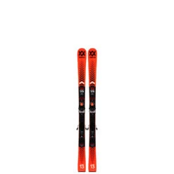 Pack De Ski Volkl Rt Gs R Jr 13 W/Plate S + Fixations Race 10 Tcx Rouge Garçon
