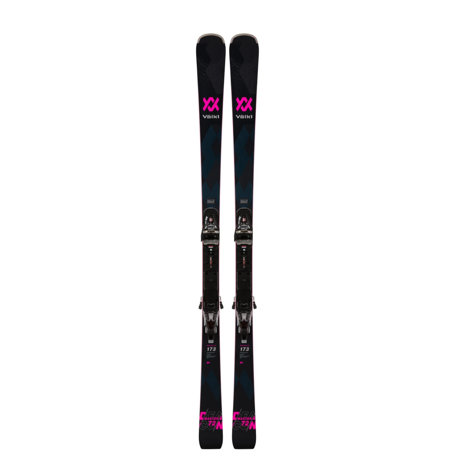 Pack De Ski Volkl Deacon 72 Masterw/Wcpc + Fixations Xcomp16 Gw Noir Femme