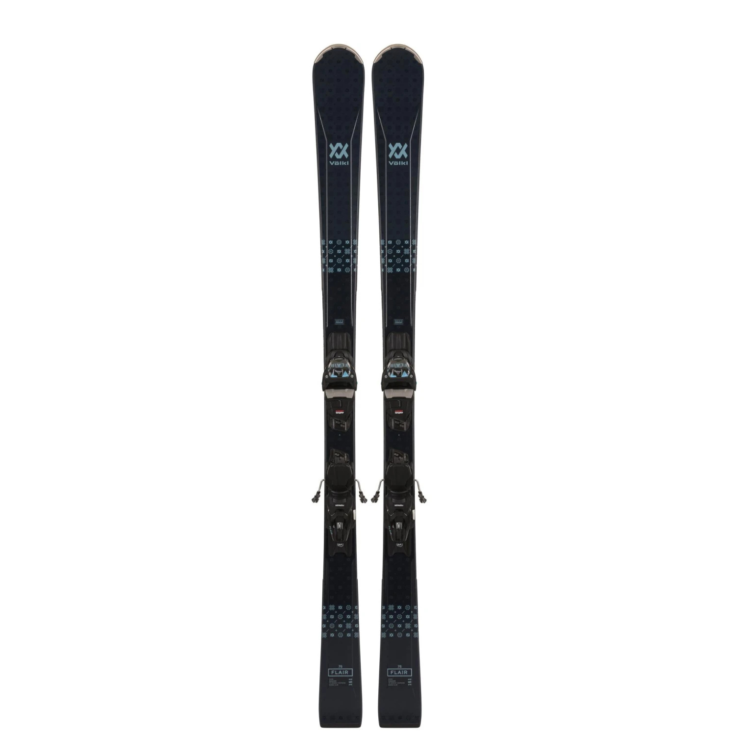 Pack De Ski Volkl Flair 76 + Fixations Vmotion 10 Gw Lady Noir Femme