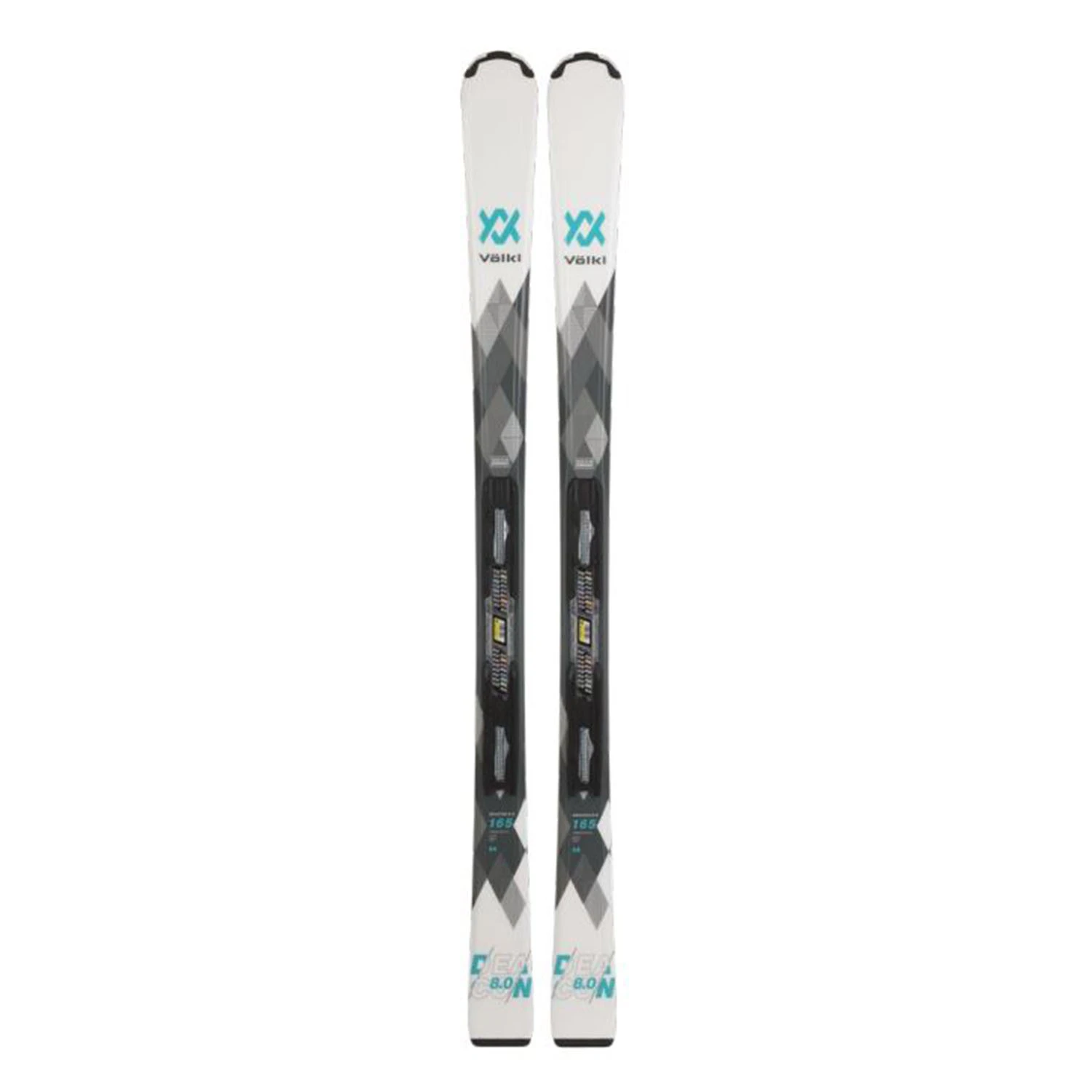 Pack Ski Volkl Deacon 8.0 W + Fixations Fdt Tp 10 80mm Homme – Image 2