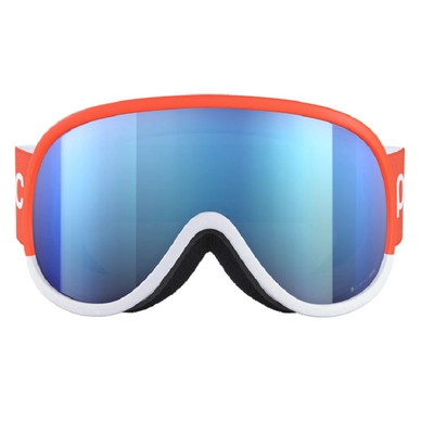 Masque De Ski POC Retina Big Clarity Comp Fluorescent Orange/Hydrogen White/Spektris Blue – Image 2
