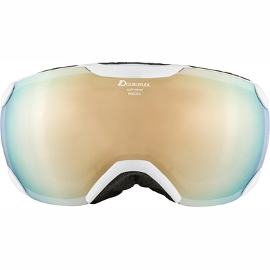 Masque De Ski Alpina Pheos S White MM Mandarin – Image 2