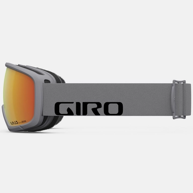 Masque De Ski Giro Ringo Grey Wordmark Vivid Ember – Image 2