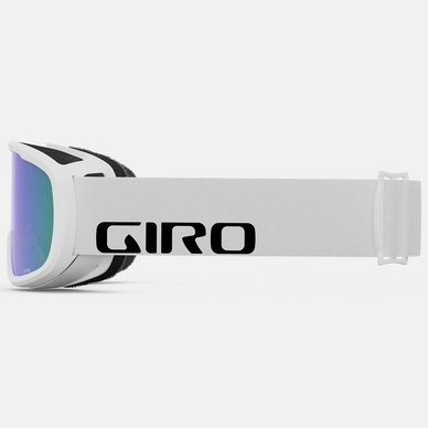 Masque De Ski Giro Roam White Wordmark Loden Green – Image 2