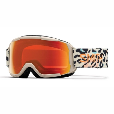 Masque De Ski Smith Kids Grom Birch Strange Creatures / Chromapop Everyday Red Mirror