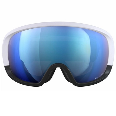 Masque De Ski POC Fovea Clarity Comp + Hydrogen White/Uranium Black/Spektris Blue – Image 3