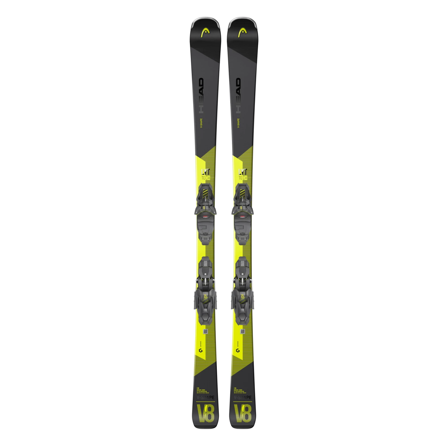 Pack Ski Head V-Shape V8 Sw + Fixations Prw11 Gw Homme