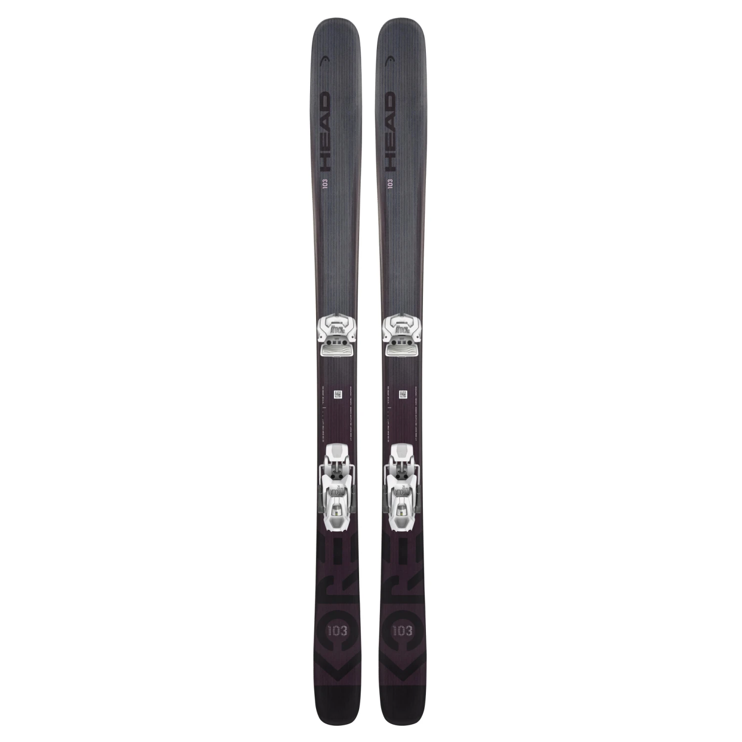 Pack Ski Head Kore 103 W + Fixations Attack 11 Mn Demo Femme