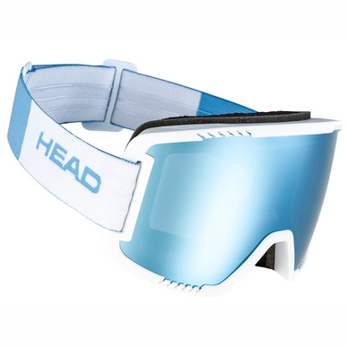 Masque De Ski HEAD Contex Size L White / FMR Blue – Image 2