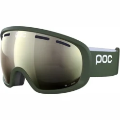 Masque De Ski POC Unisexe Fovea Clarity Epidote Green/Clarity Define/Spektris Ivory