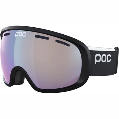 Masque De Ski POC Fovea Clarity Photochromic Uranium Black/Clarity Photochromic Light Pink/Sky Blue