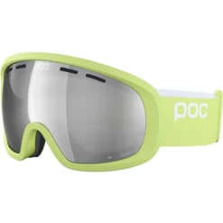Masque De Ski POC Unisexe Fovea Mid Clarity Lemon Calcite/Clarity Define/Spektris Silver