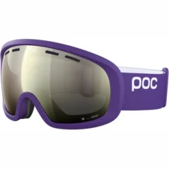 Masque De Ski POC Unisexe Fovea Mid Clarity Sapphire Purple/Clarity Define/Spektris Ivory