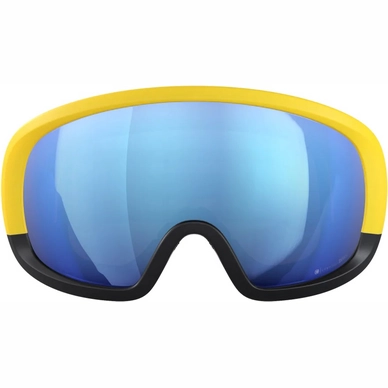 Masque De Ski POC Unisexe Fovea Mid Clarity Comp Aventurine Yellow/Uranium Black/ Spektris Blue – Image 3