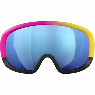 Masque De Ski POC Unisexe Fovea Mid Clarity Comp Speedy Gradient/Uranium Black/Spektris Blue – Image 3