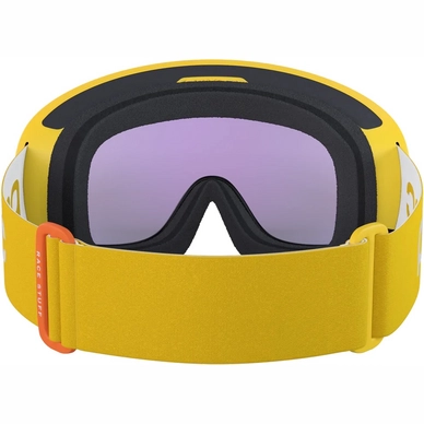 Masque De Ski POC Unisexe Fovea Clarity Comp Aventurine Yellow/Uranium Black/ Spektris Blue – Image 4