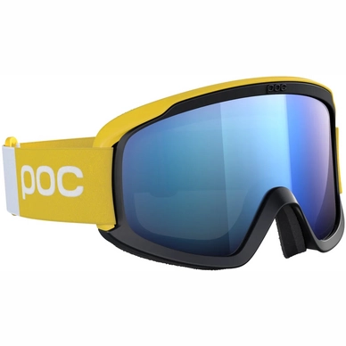 Masque De Ski POC Unisexe Opsin Clarity Comp Aventurine Yellow/Uranium Black/ Spektris Blue – Image 2