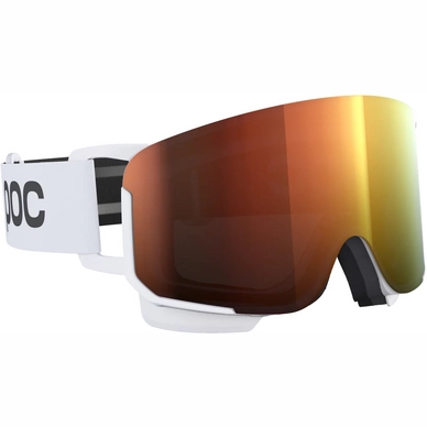 Masque De Ski POC Unisexe Nexal Clarity Hydrogen White/Spektris Orange – Image 2