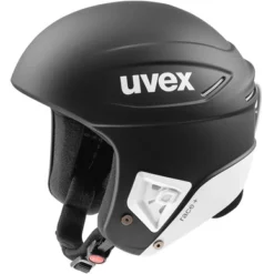 Casque De Ski Uvex Race+ Black White Mat