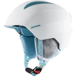 Casque De Ski Alpina Junior Grand White Skyblue