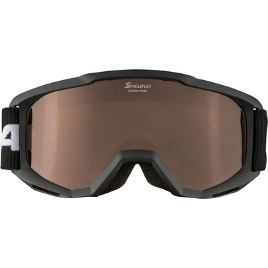Masque De Ski Alpina Junior Piney Black / SH – Image 2