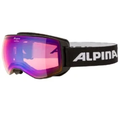 Masque De Ski Alpina Alpina Naator Q-Lite Black Blue Sph.