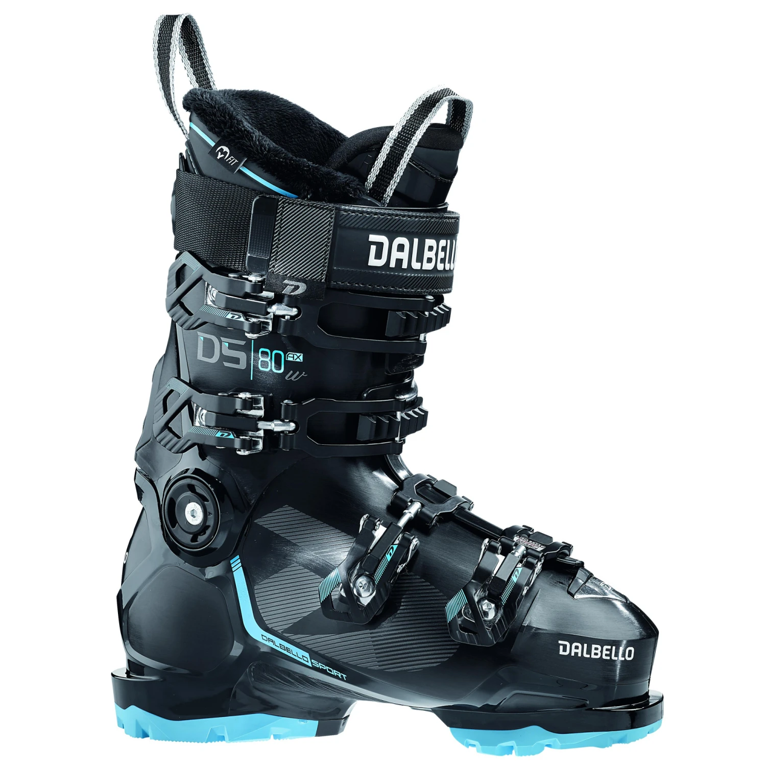 Chaussures De Ski Dalbello Ds Ax 80 W Gw Ls Black Pastel Blue Femme Noir