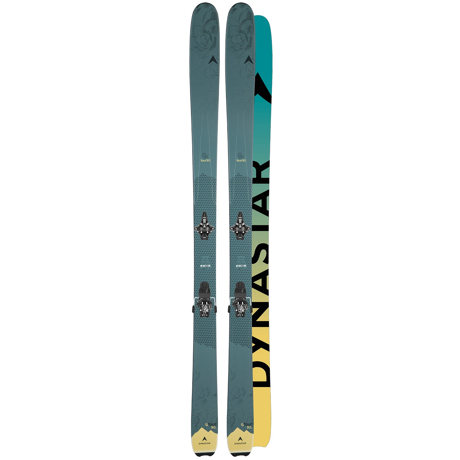 Pack De Ski De Rando Dynastar E-Tour 90 + Fixations Ht 10 Gris Femme