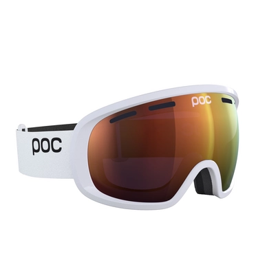 Masque De Ski POC Fovea Clarity Hydrogen White / Spektris Orange – Image 3