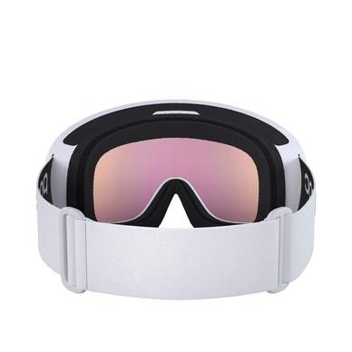 Masque De Ski POC Fovea Clarity Hydrogen White / Spektris Orange – Image 4