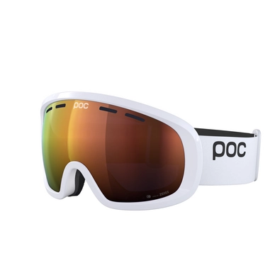 Masque De Ski POC Fovea Mid Clarity Hydrogen White / Spektris Orange