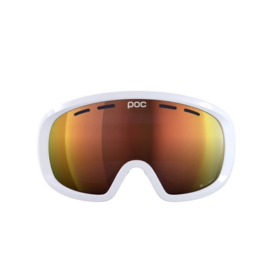 Masque De Ski POC Fovea Mid Clarity Hydrogen White / Spektris Orange – Image 2